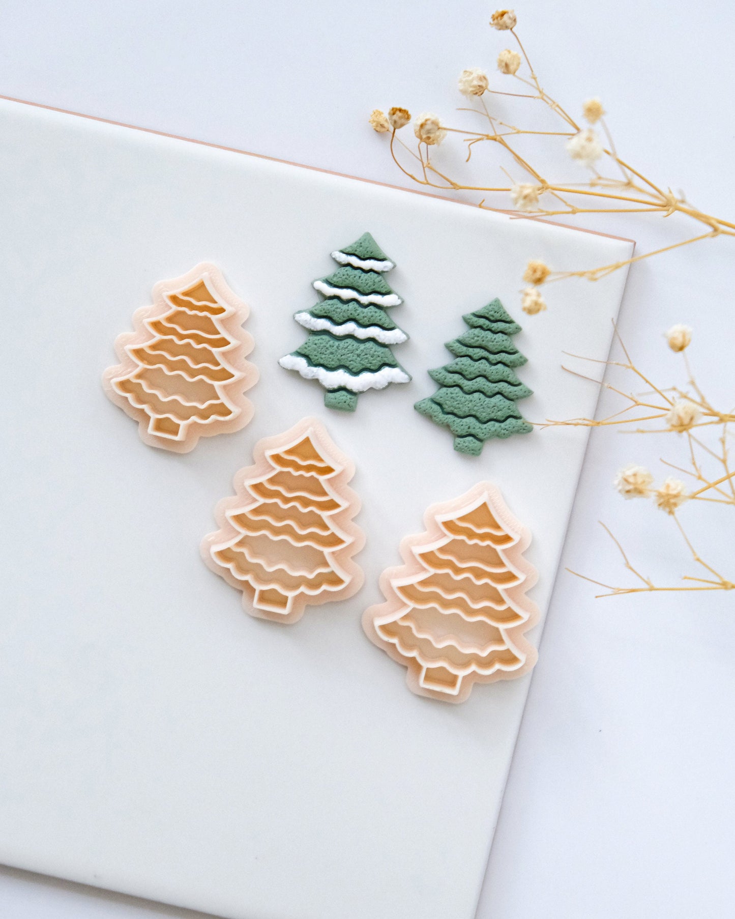 Christmas Tree Clay Cutters