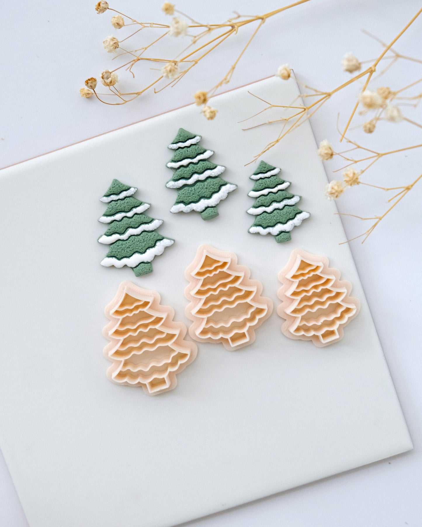 Christmas Tree Clay Cutters