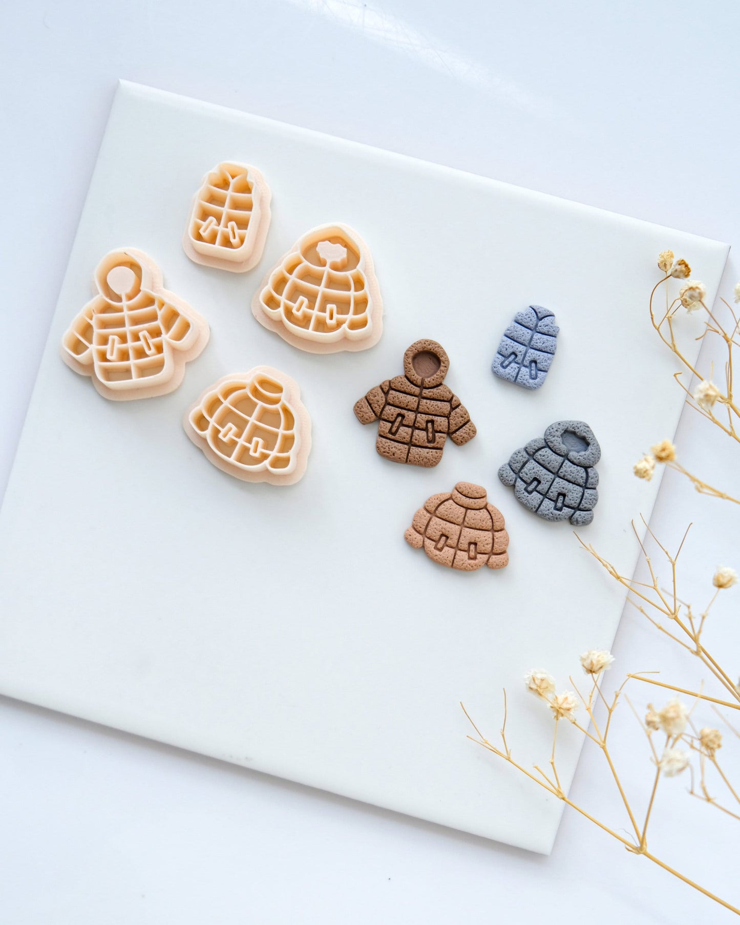 Winter Down Coat Clay Cutters