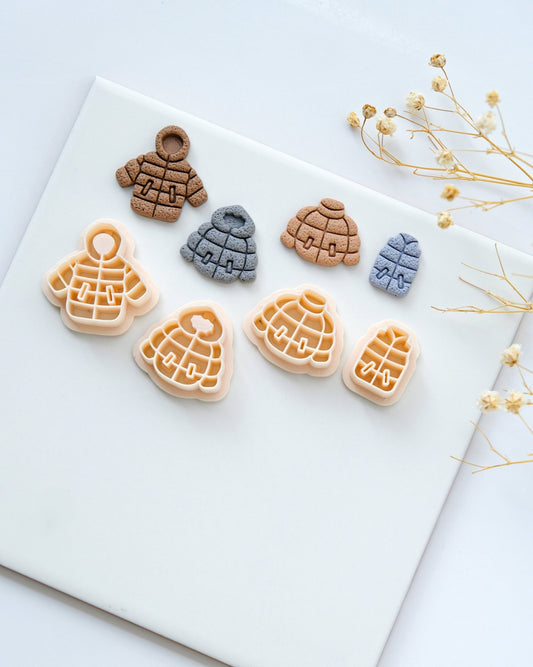 Winter Down Coat Clay Cutters