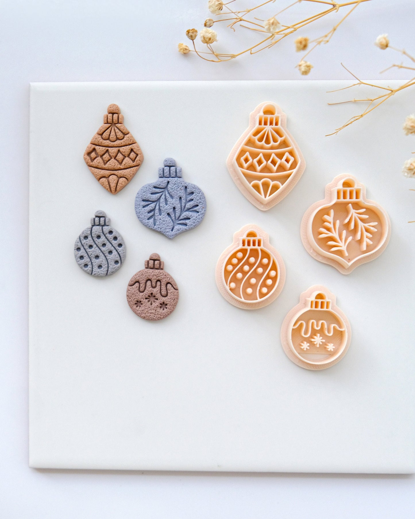 Bauble Christmas Clay Cutters