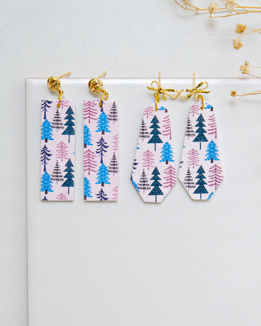 Christmas Tree Clay Transfer Paper