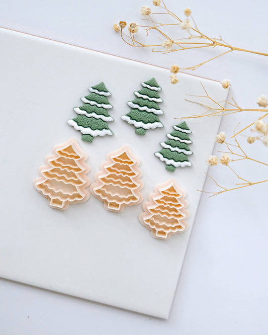 Christmas Tree Clay Cutters