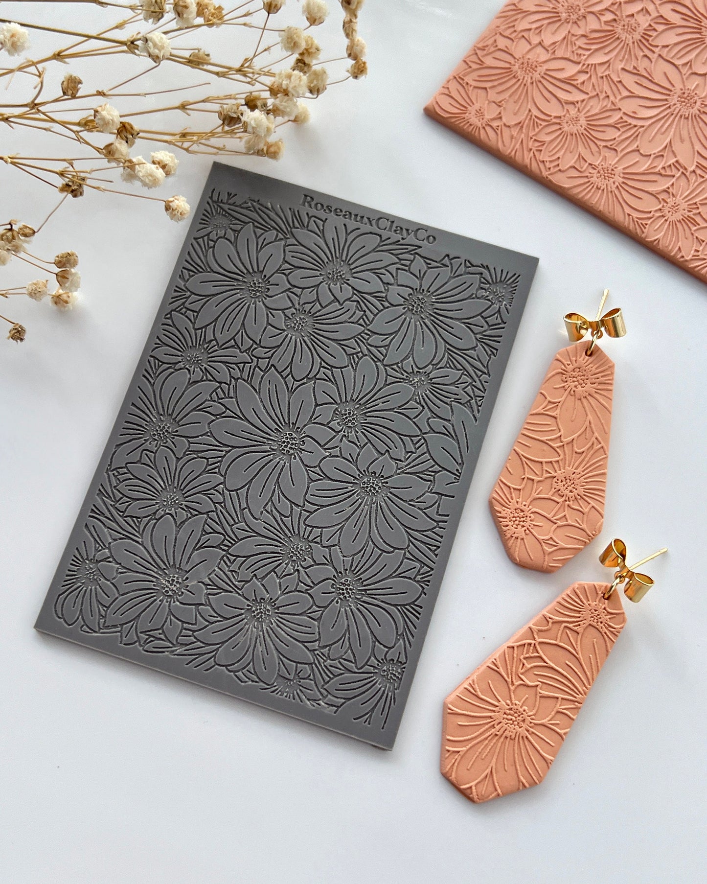 Flower Texture Mat