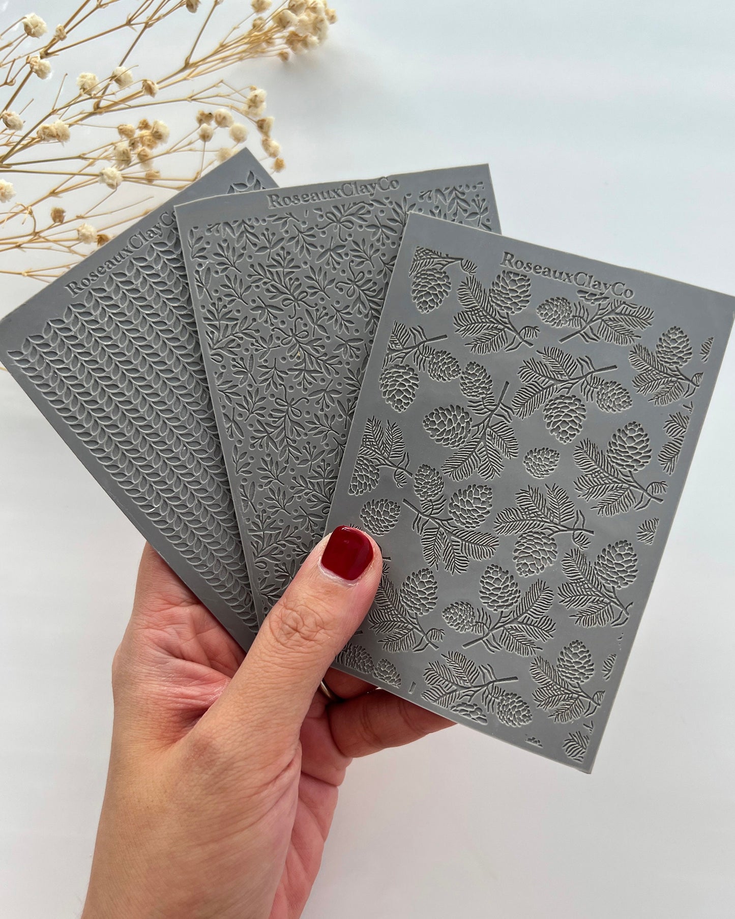 Christmas Texture Mat