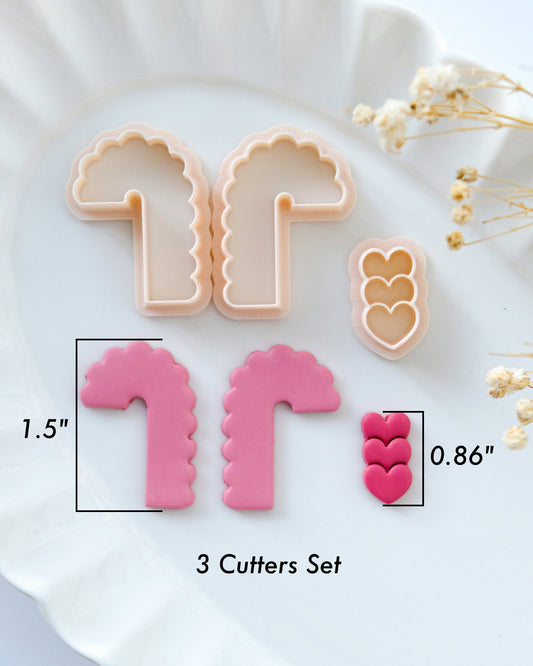 Scalloped Arch Polymer Clay Cutters