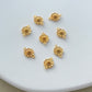 18K Gold Plated Daisy Flower Connectors