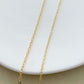 14K Gold Filled Oval Link Chains for Necklaces & Bracelets