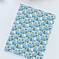 Blue Hydrangeas Polymer Clay Transfer Paper