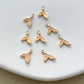 14K Gold Filled Fish Tail Earring Charms