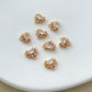 14K Gold Filled Zircon Crab Earring Charms