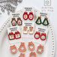 Christmas Bow Frames Polymer Clay Cutter STL Files