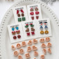 Christmas Stud Polymer Clay Cutters