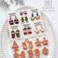 Cute Christmas Icons Polymer Clay Cutter STL Files