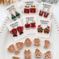 Christmas Santa Belt Inspired Polymer Clay Cutters