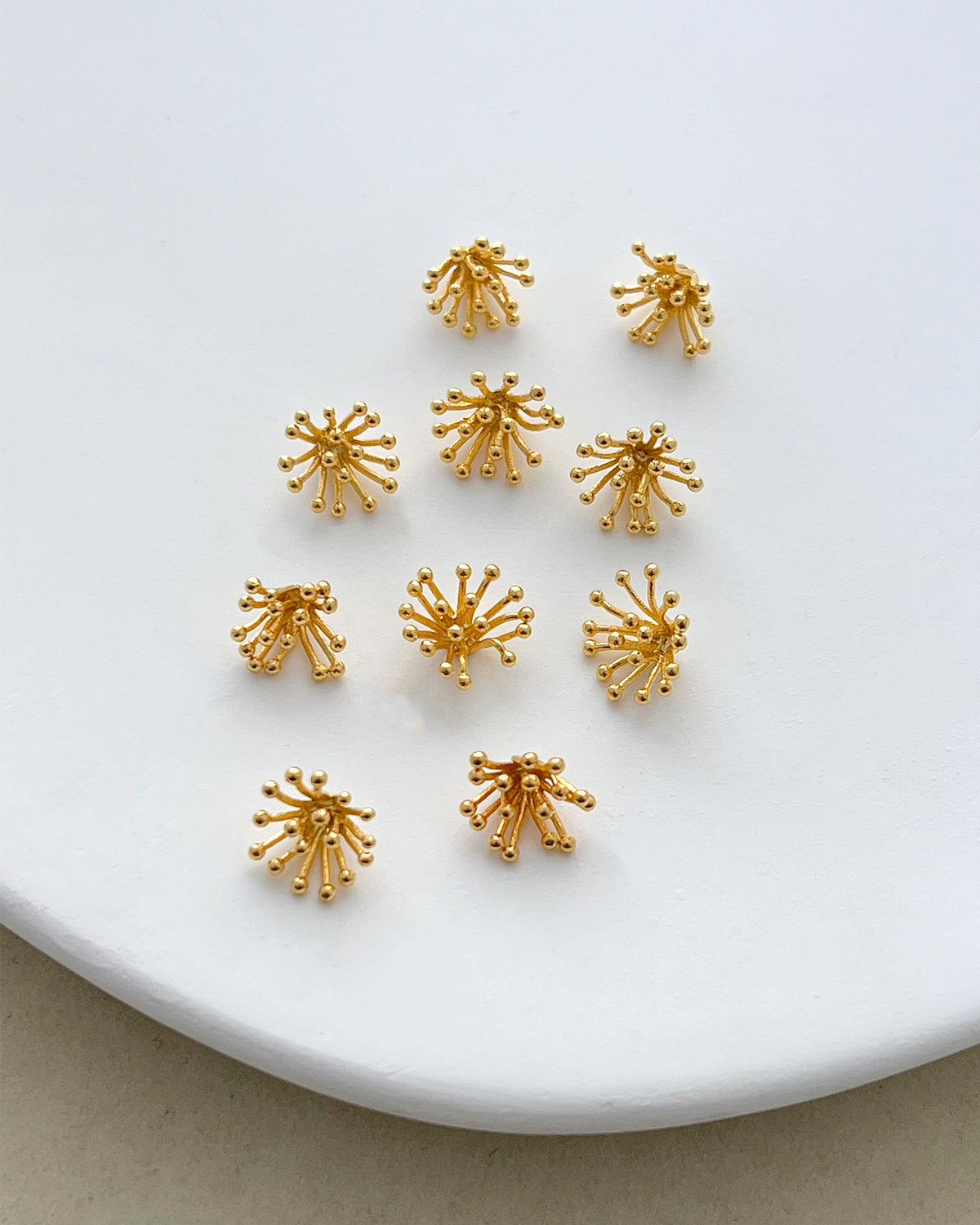 18K Gold Plated Floral Stamens