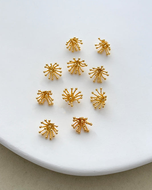 18K Gold Plated Floral Stamens