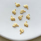 18K Gold Plated Leaf Charms