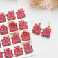 Patchwork Gingerbread House Polymer Clay Transfer Paper & Matching Cutters