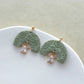 14K Gold Filled Zircon Turtle Earring Charms