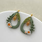 14K Gold Filled Pine Cone Earring Charms