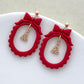 14K Gold Filled Zircon Christmas Tree Earring Charms