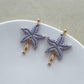 14K Gold Filled Zircon Fish Earring Charms
