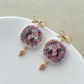 14K Gold Plated Bow Earring Posts with Loop