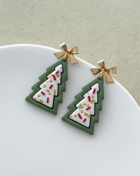 14K Gold Plated Bow Earring Posts