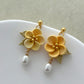 Shell Pearl Earring Charms