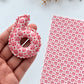 Peppermint Swirls Polymer Clay Transfer Paper