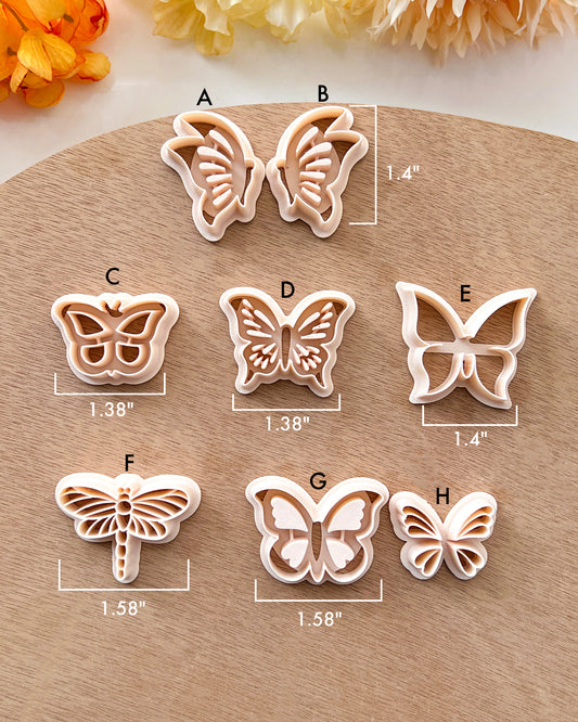 Butterflies Clay Cutters