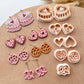 Valentines Heart  Polymer Clay Cutters | Love Cookie Clay Cutter | Clay Earring Tools | Concha | Cake | Pretzel