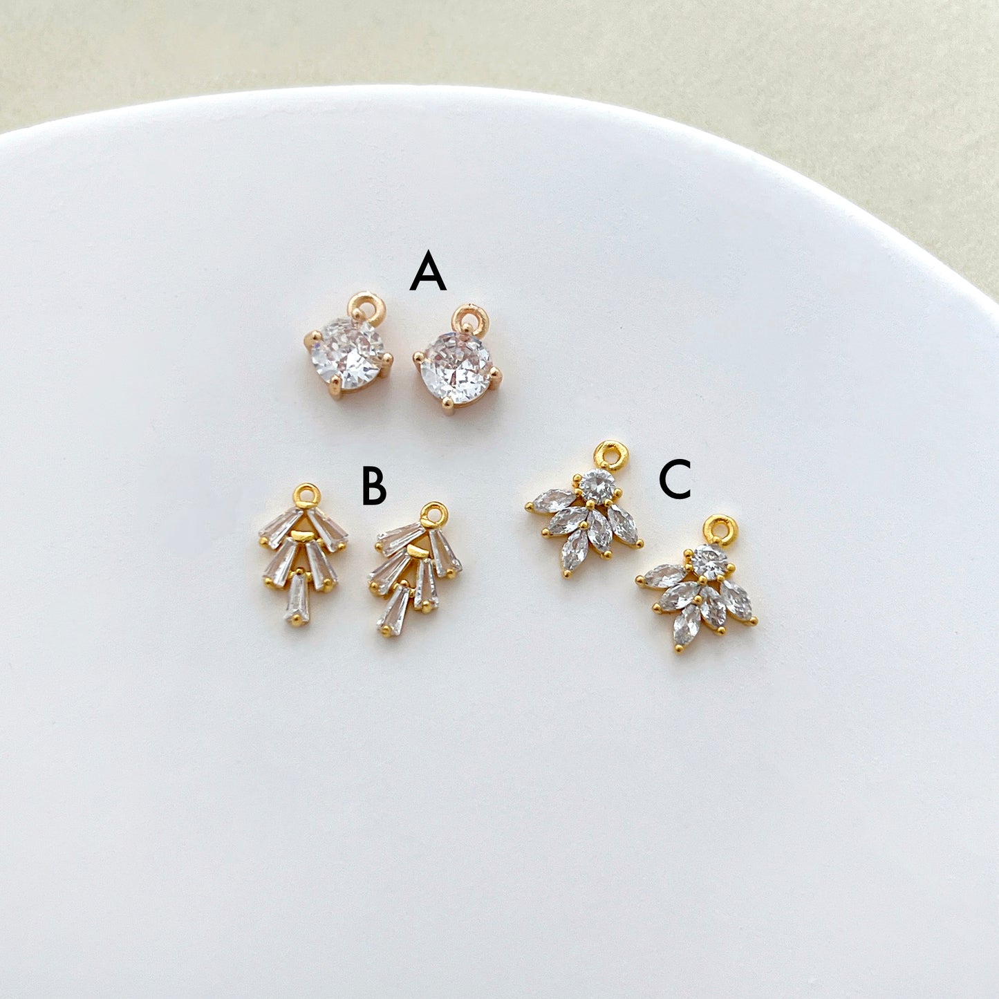 RoseauxClayCo Scalloped Teardrop Polymer Clay Cutters