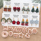Cozy Christmas Holiday Polymer Clay Cutters