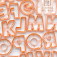 Scalloped Alphabet Clay Cutter STL Files | Full A–Z Set