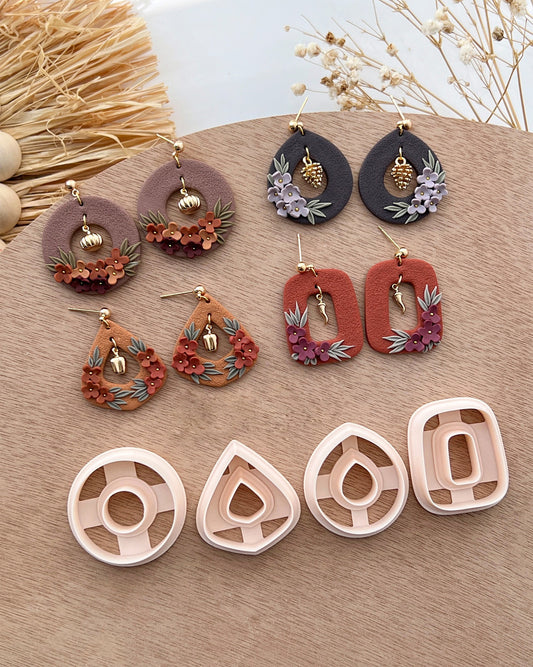 Geometric Polymer Clay Cutters
