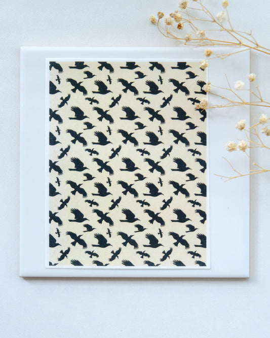 Fall Halloween Clay Transfer Papers
