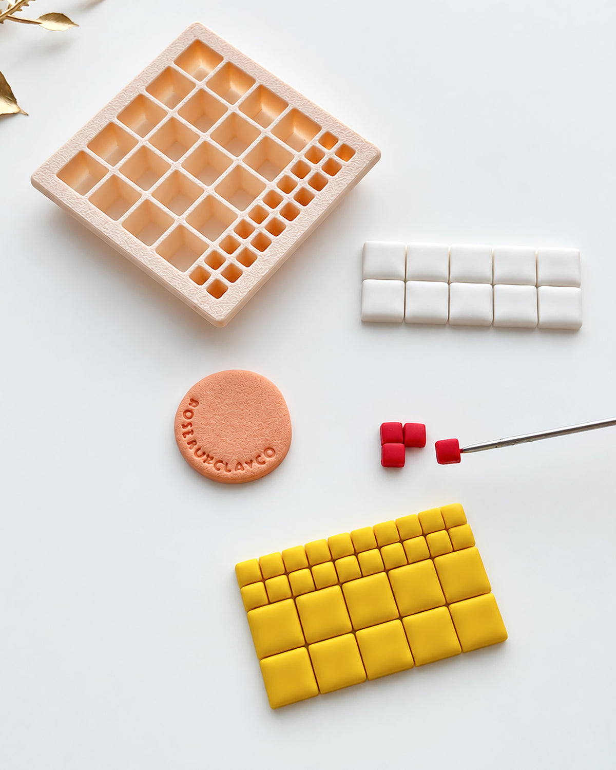 Polymer Clay Color Mixing Measuring Cutter
