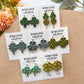 RoseauxClayCo Celtic Clover Polymer Clay Cutters