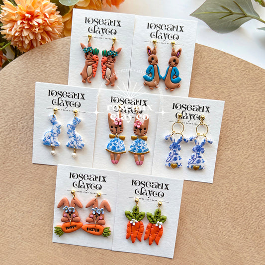 RoseauxClayCo Easter Polymer Clay Cutters