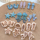 Ocean Animal Polymer Clay Cutters