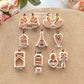 RoseauxClayCo Valentine's Day Polymer Clay Cutters Set