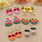 Fruits with Sunglasses Polymer Clay Cutters | Cool Fruit Clay Cutters | Clay Cutter Set | Clay Earring Cutters | Watermelon Pineapple Lemon