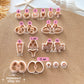 RoseauxClayCo Summer Pool Party Polymer Clay Cutters