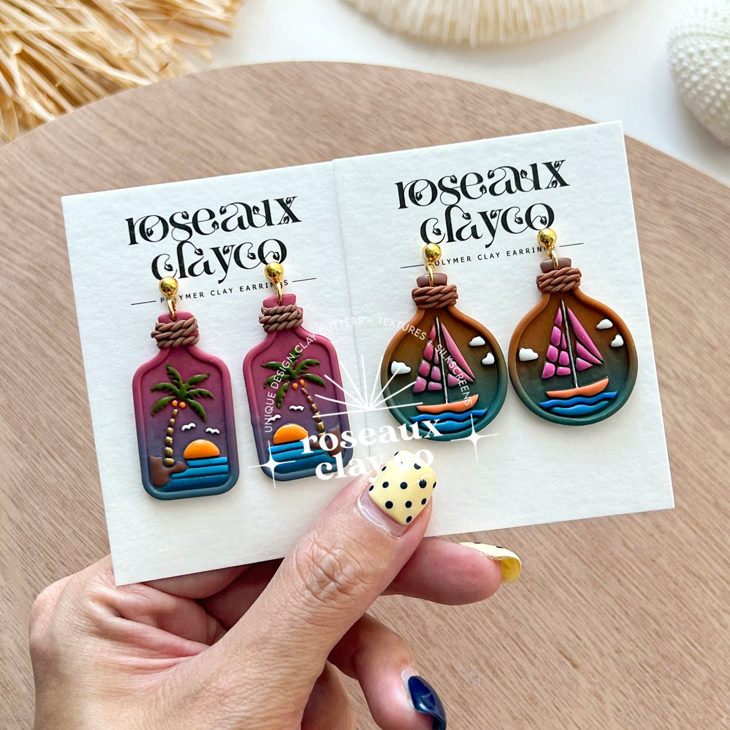 RoseauxClayCo Nautical Polymer Clay Cutters