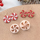 Christmas Ornaments Polymer Clay Cutters | Holiday Clay Earring Cutters Set for Jewelry Making