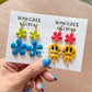 RoseauxClayCo Groovy Retro Polymer Clay Cutters