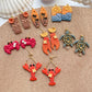 Ocean Beach Polymer Clay Cutters | Sea Animal Clay Cutters | Crab | Lobster | Turtle