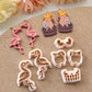 Animal Polymer Clay Cutters | Summer Clay Cutters | Polymer Clay Earring Cutters Set | Frog | Flamingo | Toucan | Chameleon | Capybara
